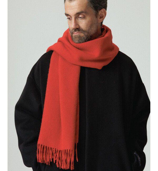 ADAM ET ROPE'「【THE INOUE BROTHERS...together with ADAM ET ROPE'】EX Brushed Scarf」|マフラー|