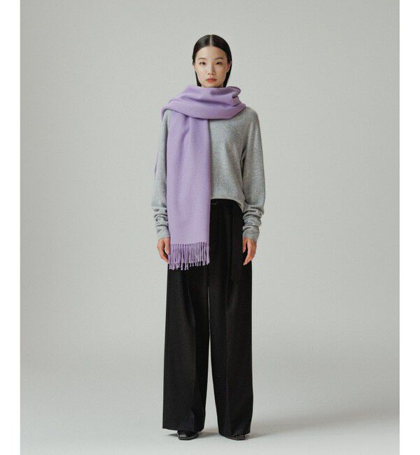 ADAM ET ROPE'「【THE INOUE BROTHERS...together with ADAM ET ROPE'】EX Brushed Scarf」|マフラー|