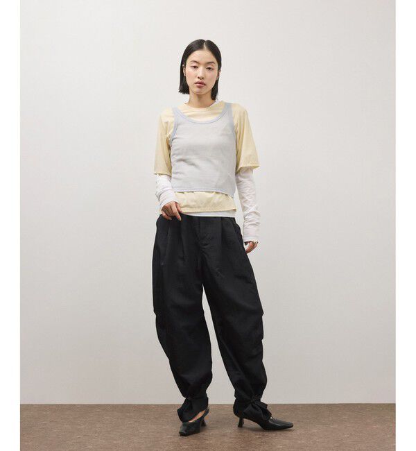 ADAM ET ROPE'「3レイヤードジャージートップス」|Tシャツ・カットソー|