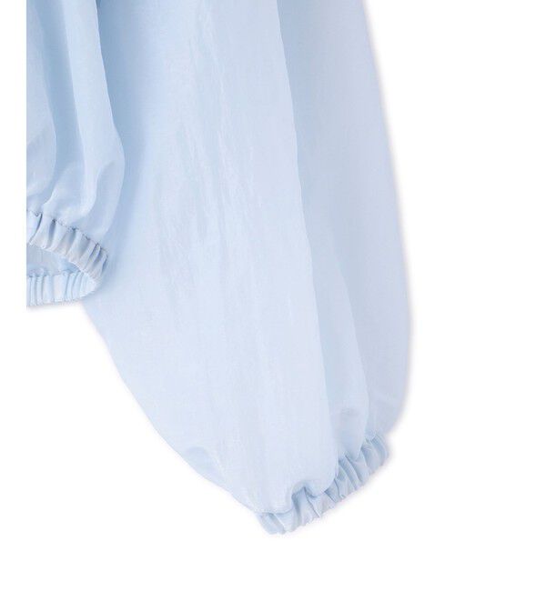 ADAM ET ROPE'「【WEB限定】ドロストネックギャザーブルゾン」|シャツ・ブラウス|