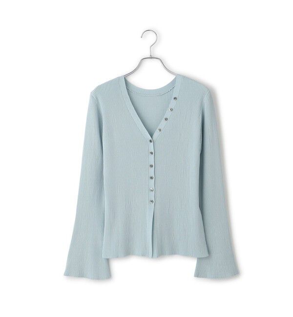 ADAM ET ROPE'「【WEB限定】2WAYリブカーディガン」|カーディガン|