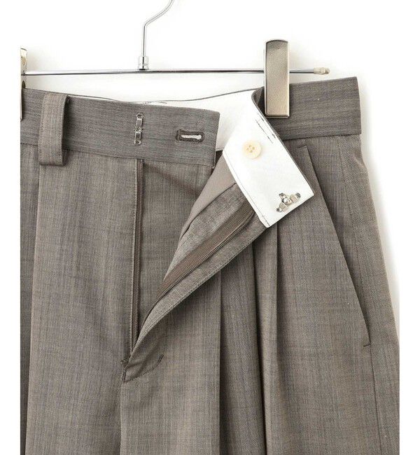 ADAM ET ROPE'「TWシアートロタックパンツ/接触冷感/防シワ」|スラックス|