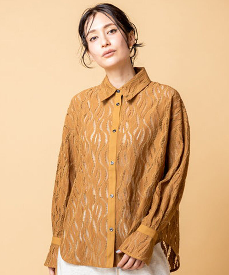  「レースブラウス」|シャツ・ブラウス|CAMEL