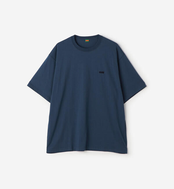  「078 CITE |  クルーネック 半袖Tシャツ MEN」|Tシャツ・カットソー|BLUE