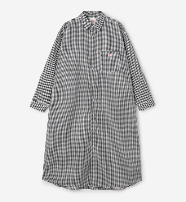 DANTON「DANTON | ポリオックスフォード シャツワンピース WOMEN」|ワンピース|