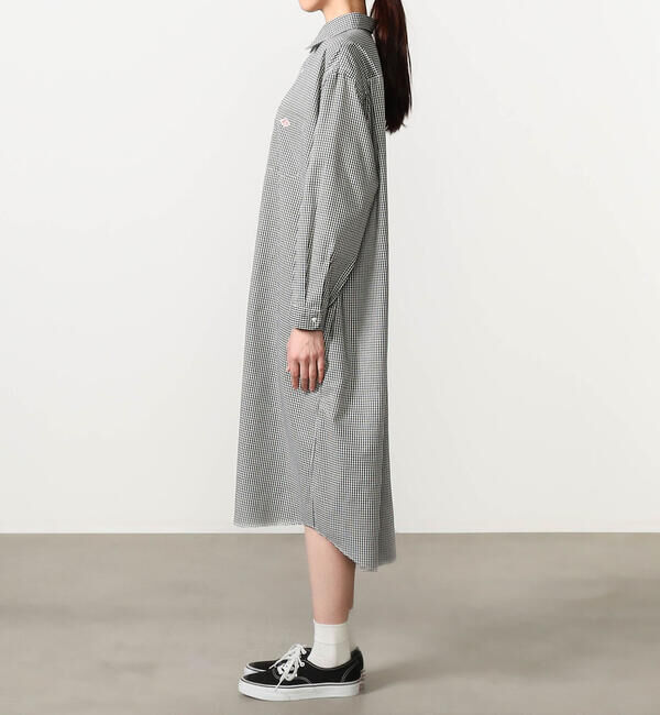 DANTON「DANTON | ポリオックスフォード シャツワンピース WOMEN」|ワンピース|