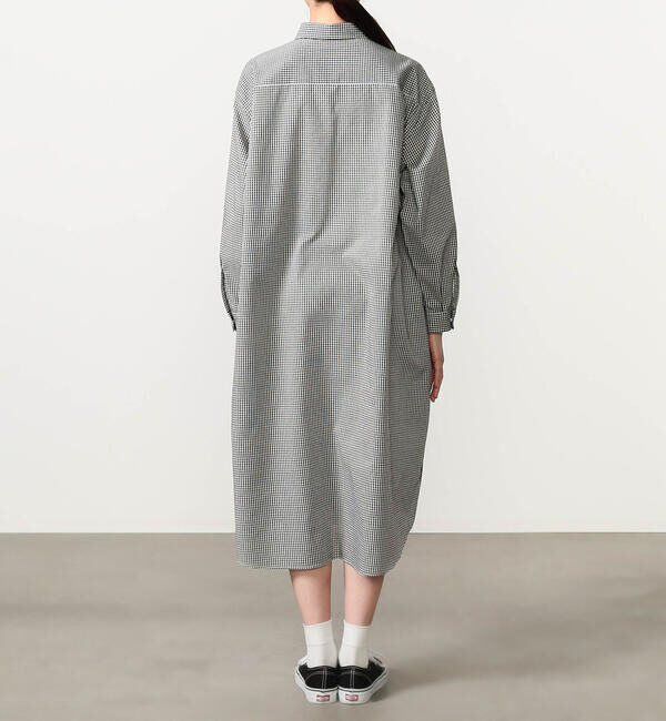 DANTON「DANTON | ポリオックスフォード シャツワンピース WOMEN」|ワンピース|