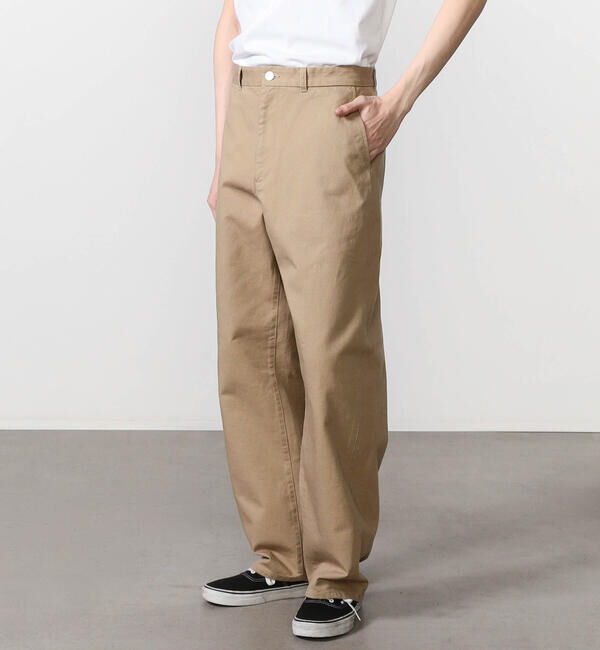 ORCIVAL「ORCIVAL | コットンドライツイル ワイドカーブパンツ MEN」|チノ|