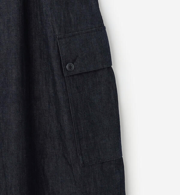  「HAVERSACK | デニム サロペットスカート WOMEN」|スカート|