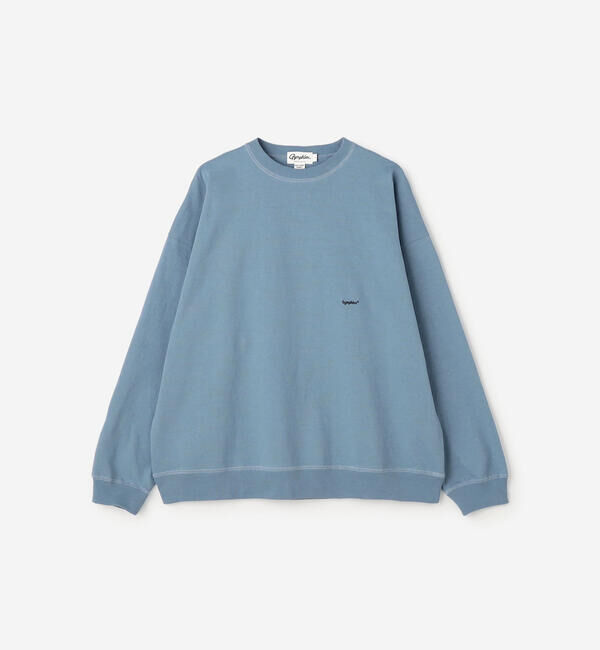  「Gymphlex | クルーネック 長袖Tシャツ MEN」|Tシャツ・カットソー|BLUE系1