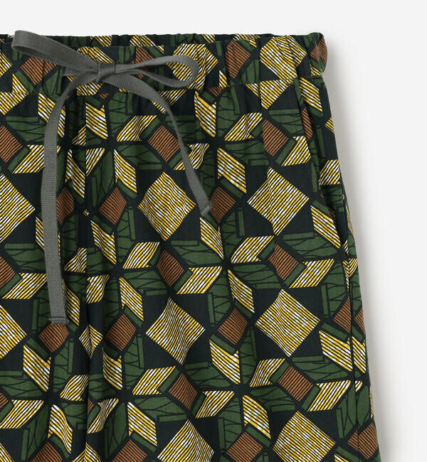 LE GLAZIK「LE GLAZIK | バティック イージーパンツ WOMEN」|チノ|