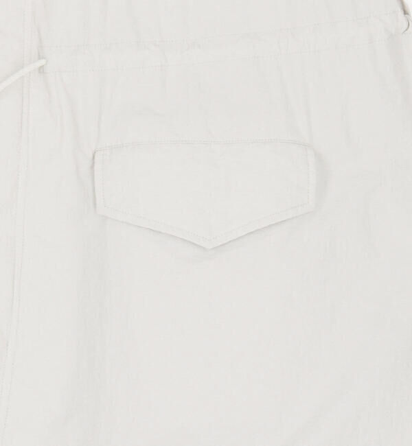 LE GLAZIK「LE GLAZIK | ナイロン ノーカラーコート WOMEN」|トレンチコート|