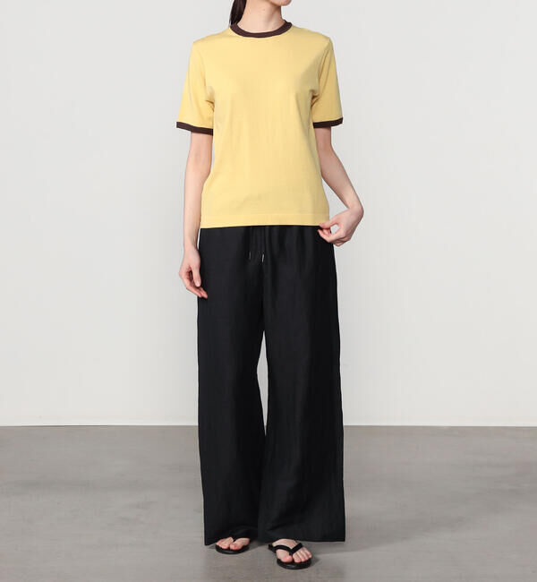  「RYE TENDER | 〈別注〉リンガーニットTシャツ WOMEN」|ニット・セーター|