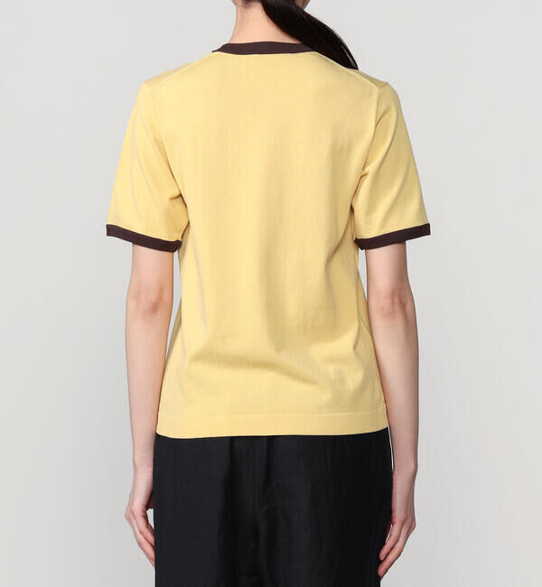  「RYE TENDER | 〈別注〉リンガーニットTシャツ WOMEN」|ニット・セーター|