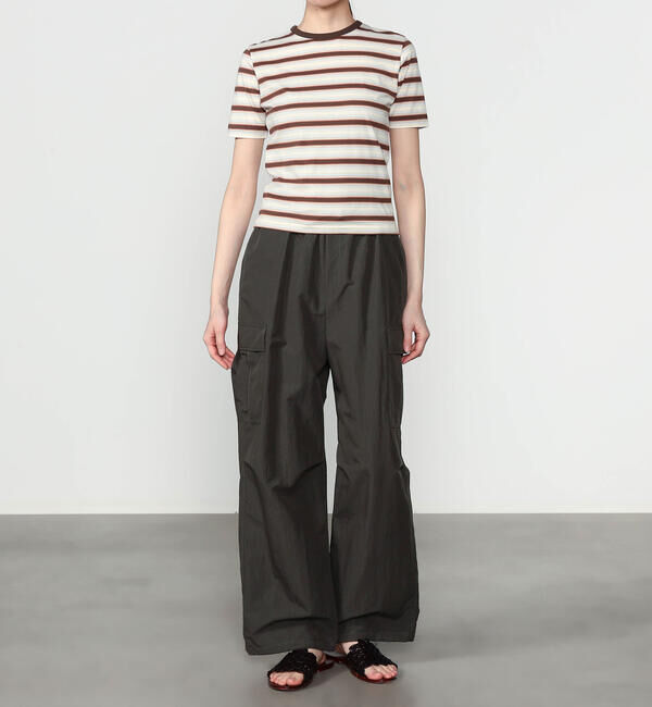  「MORRIS & SONS | イージーカーゴパンツ WOMEN」|チノ|