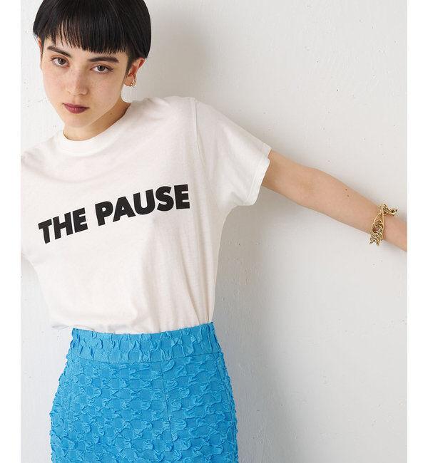 THE PAUSE「【THE PAUSE】THE PAUSE Tシャツ」|Tシャツ・カットソー|