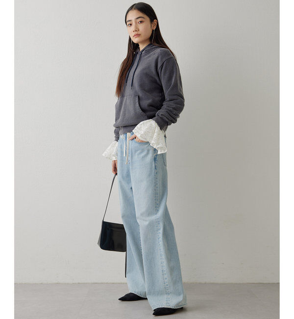  「ダメージフーディプルオーバー」|Tシャツ・カットソー|