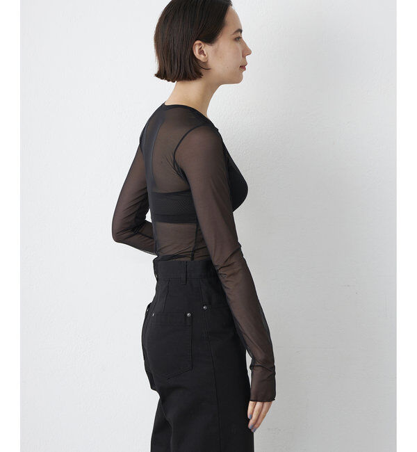  「【NICENICE MOMENT】MESH LS SHELL」|インナー|