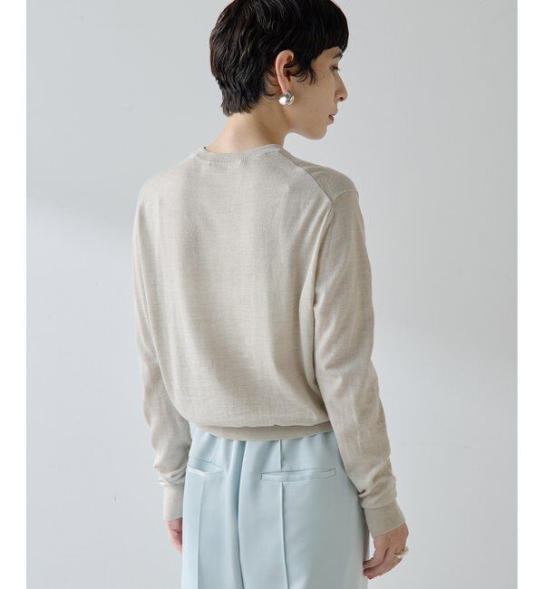  「16Gクルーネックプルオーバー」|ニット・セーター|