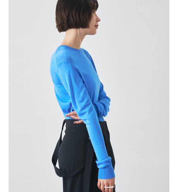  「16Gクルーネックプルオーバー」|ニット・セーター|