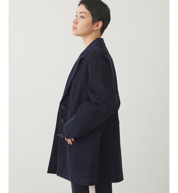 THE PAUSE「【THE PAUSE】フロッキーデニムジャケット」|デニムジャケット|