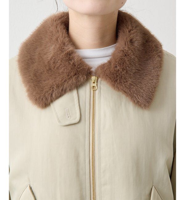 THE PAUSE「【THE PAUSE】ファーカラーMA-1」|その他|