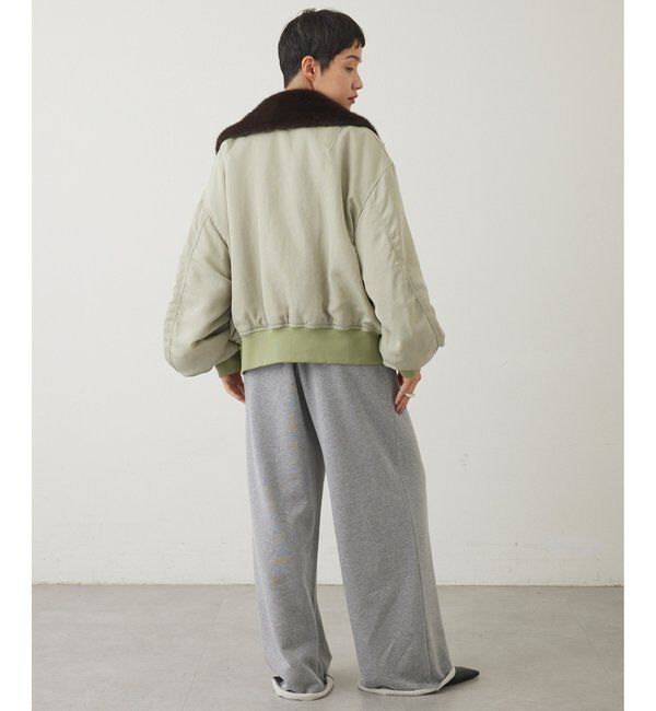 THE PAUSE「【THE PAUSE】ファーカラーMA-1」|その他|