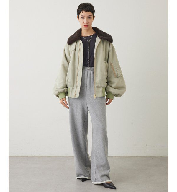 THE PAUSE「【THE PAUSE】ファーカラーMA-1」|その他|