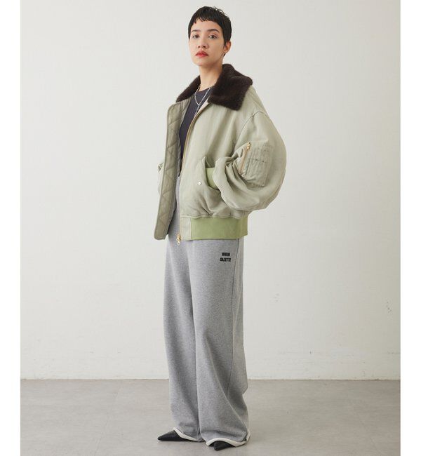 THE PAUSE「【THE PAUSE】ファーカラーMA-1」|その他|