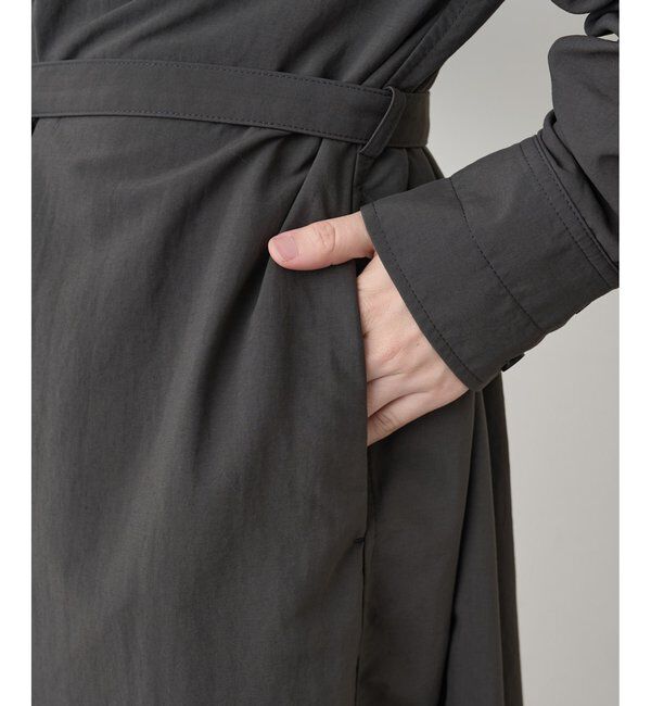  「ナイロンシャツドレス」|ワンピース|