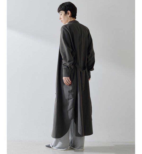  「ナイロンシャツドレス」|ワンピース|