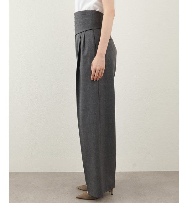  「カマーベルトタックパンツ」|チノ|