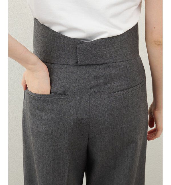  「カマーベルトタックパンツ」|チノ|