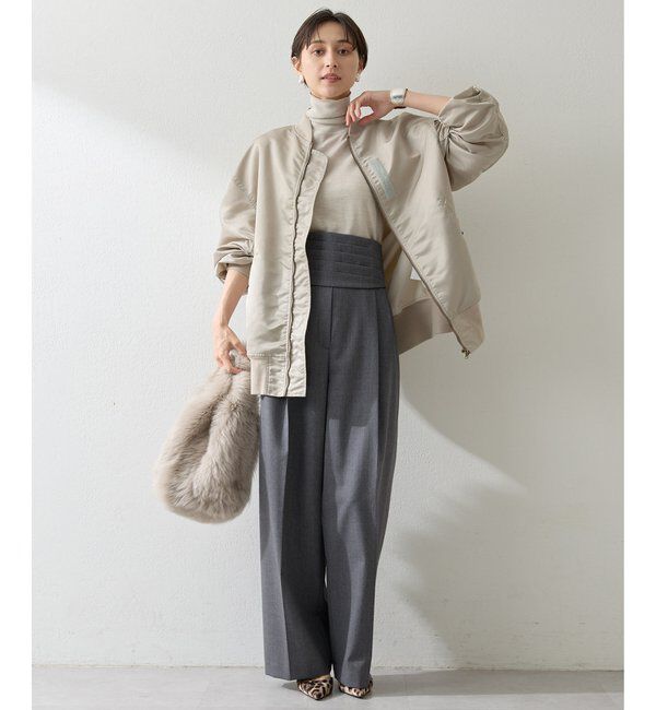  「カマーベルトタックパンツ」|チノ|