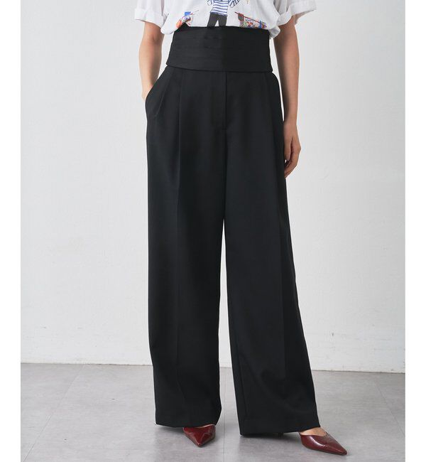  「カマーベルトタックパンツ」|チノ|