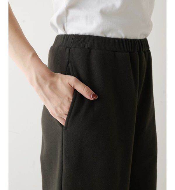  「裏毛ワイドパンツ」|チノ|