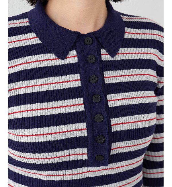  「ニットポロボディスーツ」|ニット・セーター|