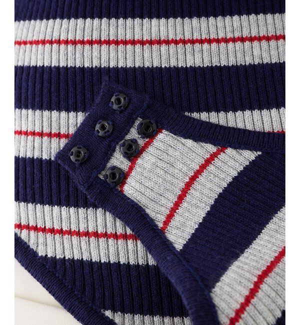  「ニットポロボディスーツ」|ニット・セーター|