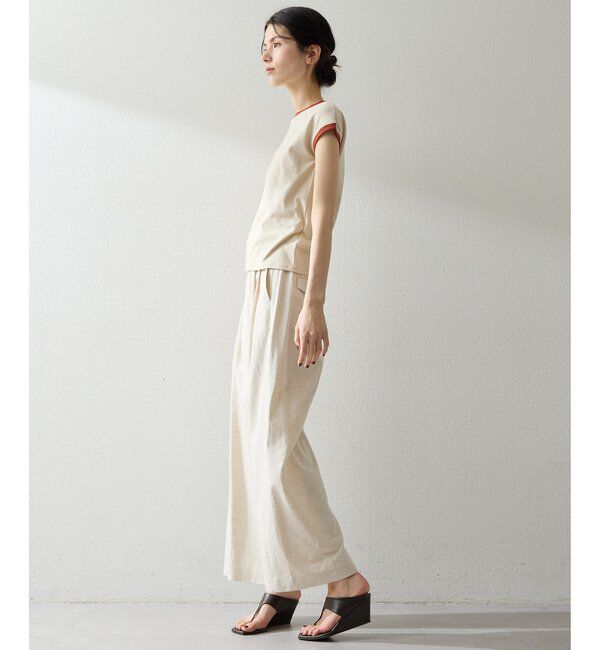 THE PAUSE「【THE PAUSE】フレンチリンガーTEE」|Tシャツ・カットソー|