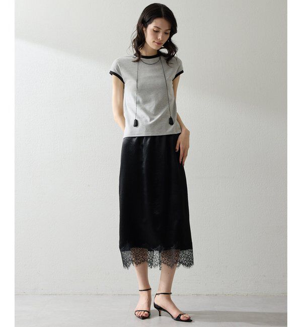 THE PAUSE「【THE PAUSE】フレンチリンガーTEE」|Tシャツ・カットソー|