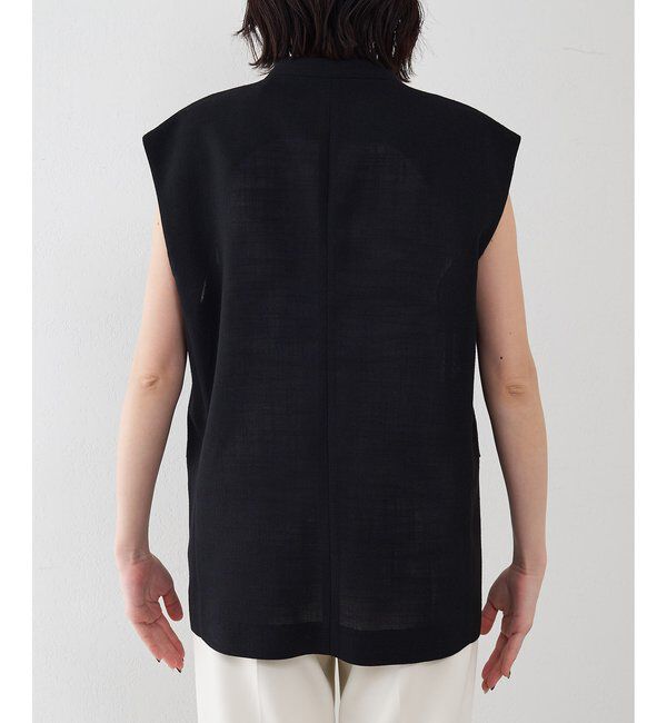  「リネンライクジレ」|ベスト・ジレ|