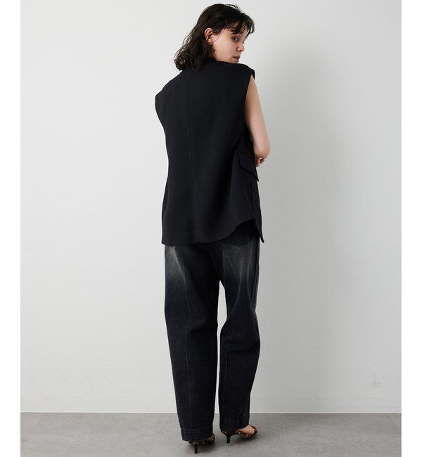  「リネンライクジレ」|ベスト・ジレ|