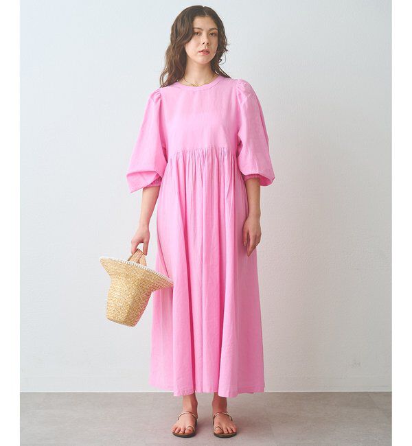  「2wayギャザーワンピース」|ワンピース|