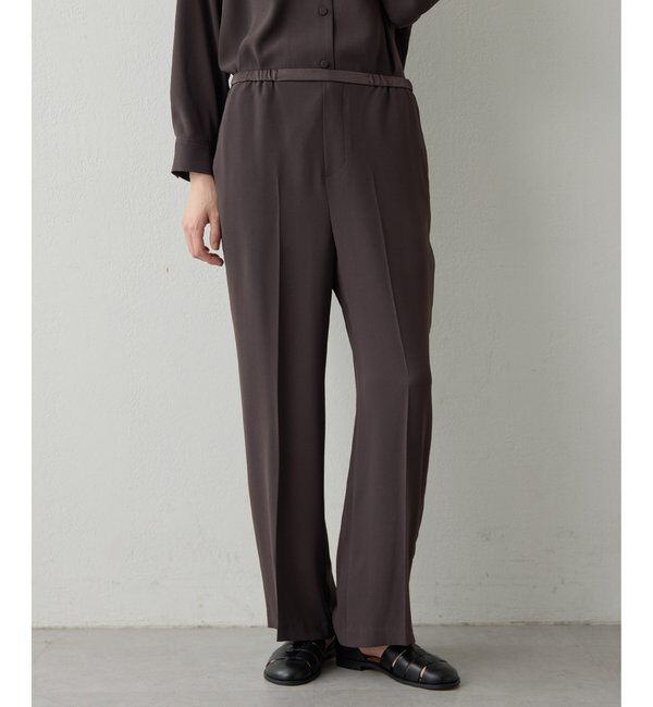  「トリアセパンツ」|チノ|ブラウン