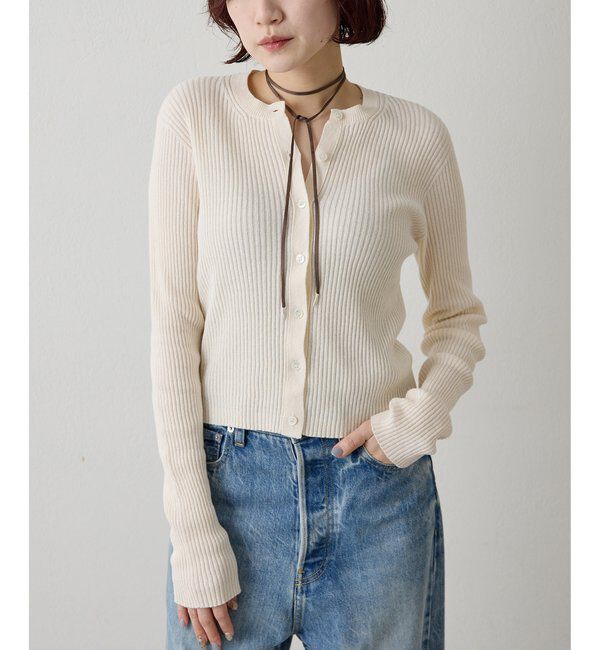  「ホールガーメントRIBカーディガン」|ニット・セーター|