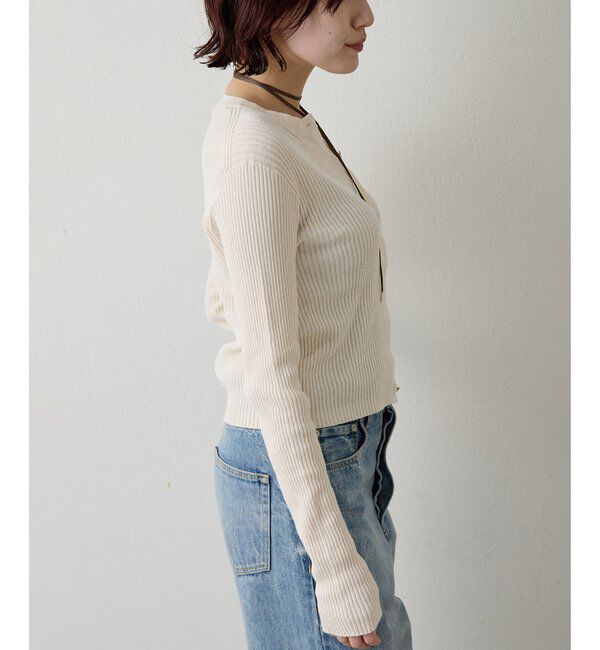  「ホールガーメントRIBカーディガン」|ニット・セーター|