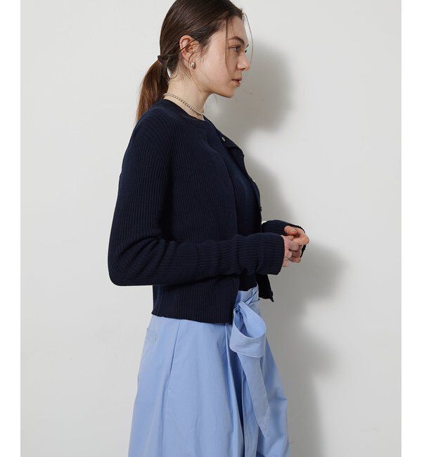  「ホールガーメントRIBカーディガン」|ニット・セーター|