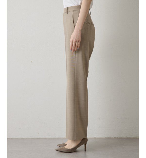  「平織りストレッチパンツ」|チノ|