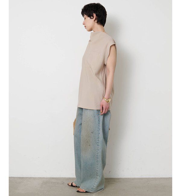  「ドレープノースリーブブラウス」|シャツ・ブラウス|