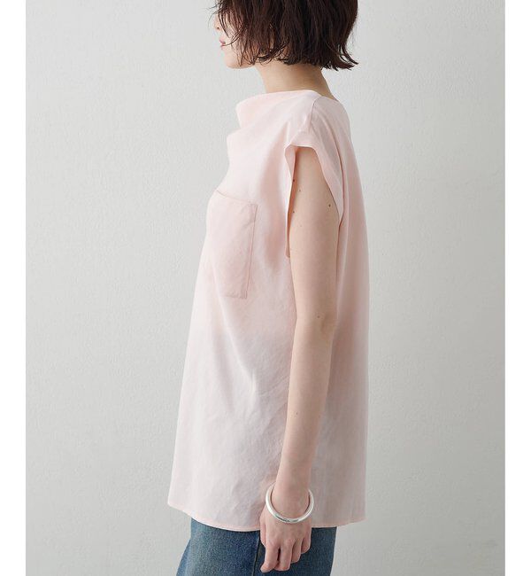  「ドレープノースリーブブラウス」|シャツ・ブラウス|